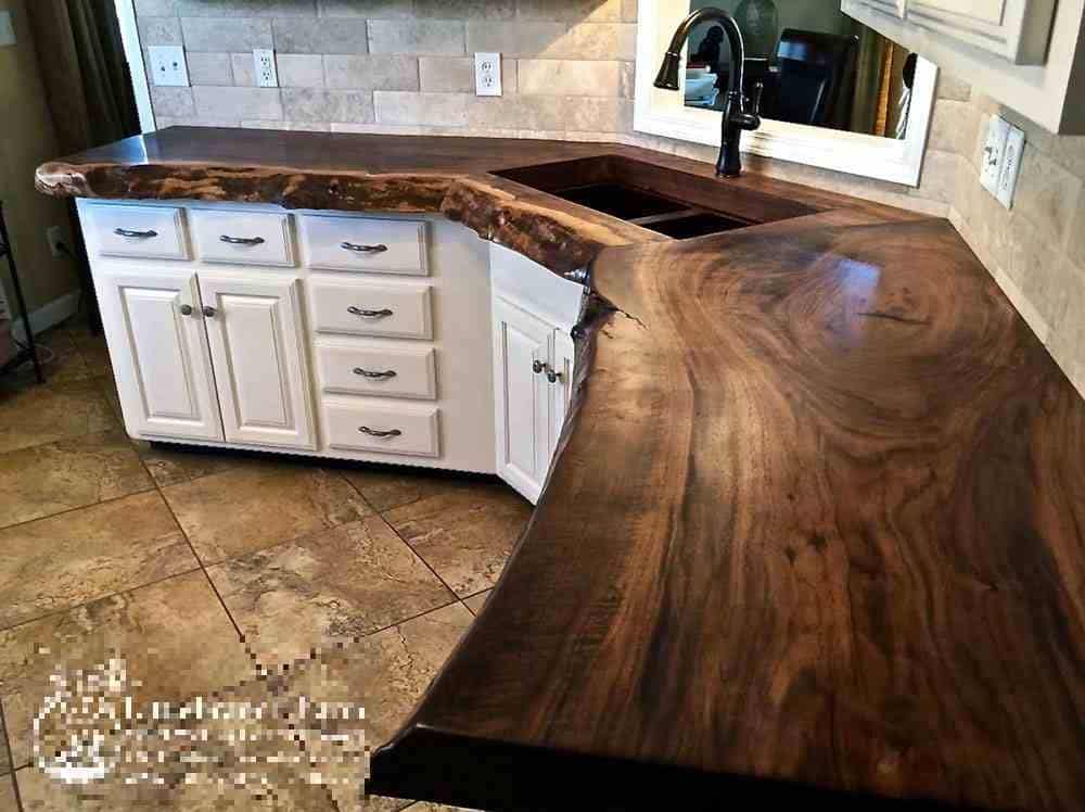 20 Ideas For Installing A Wooden Countertop At Your Home - Patterns Hub