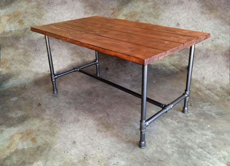 DIY Pipe Desk Ideas 34 Ways to Style a Unique Work Space