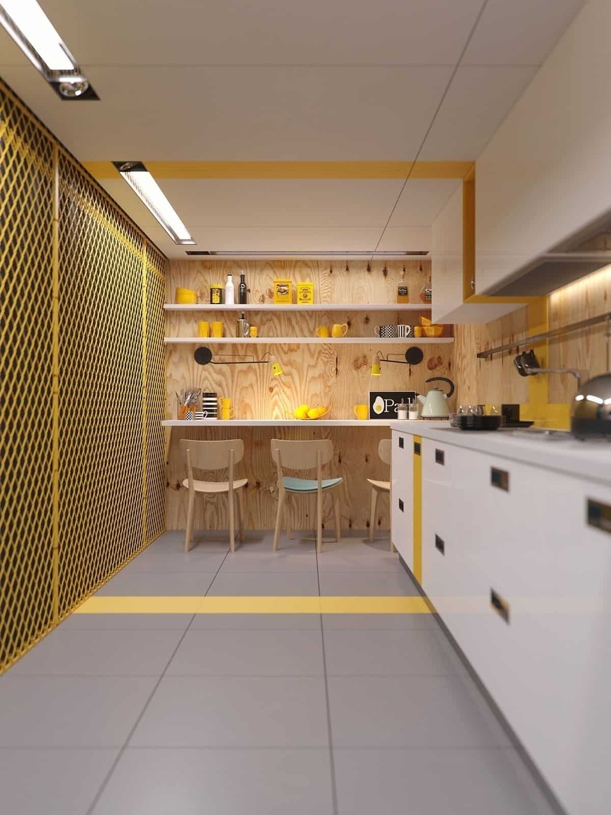 30+ Best Yellow Accent Kitchens Ideas For You