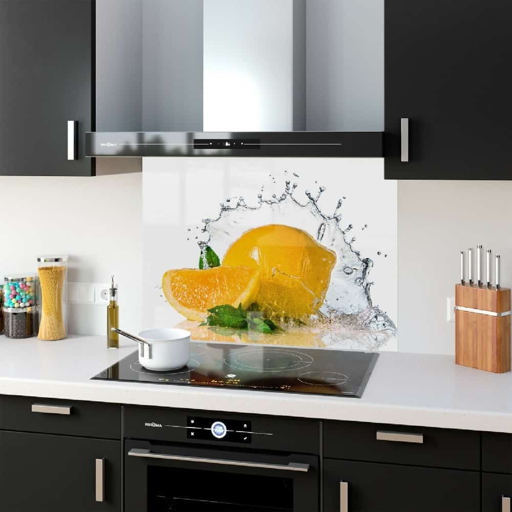 Add a Lemon-themed Kitchen Backsplash