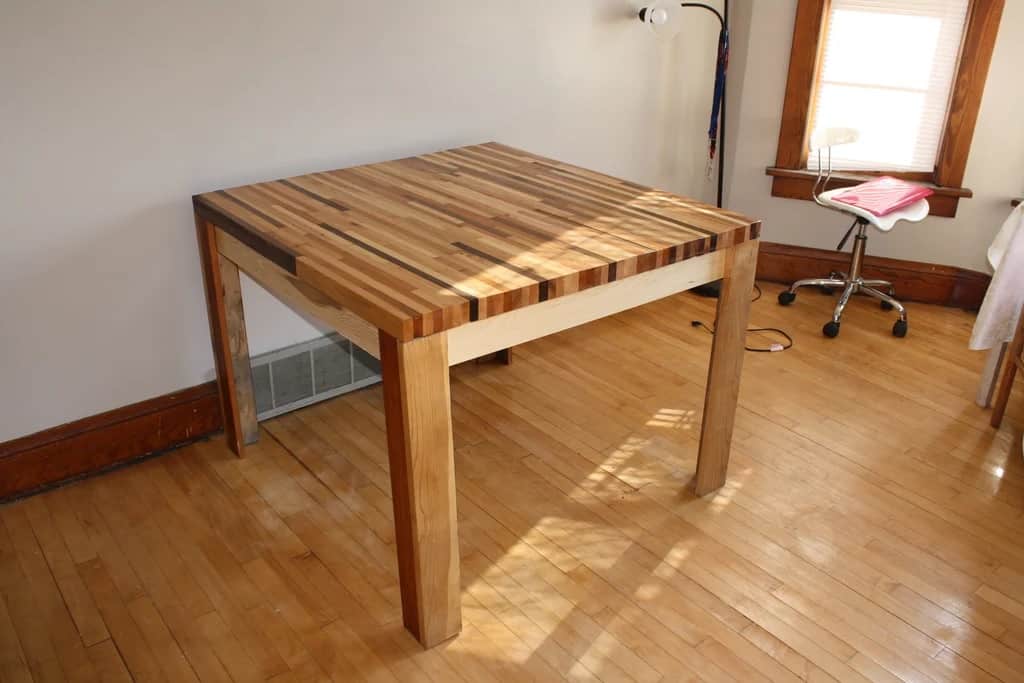 Butcher Block Table