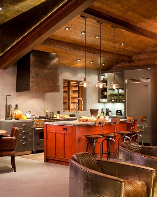 Cabin Kitchen Industrial Light