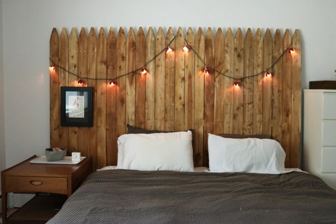 Cheap DIY Wood Headboard Plans
