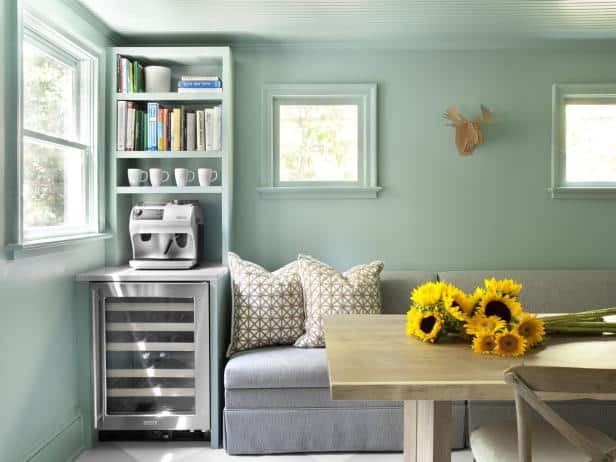 Coffee Bar Ideas With the breakfast nook