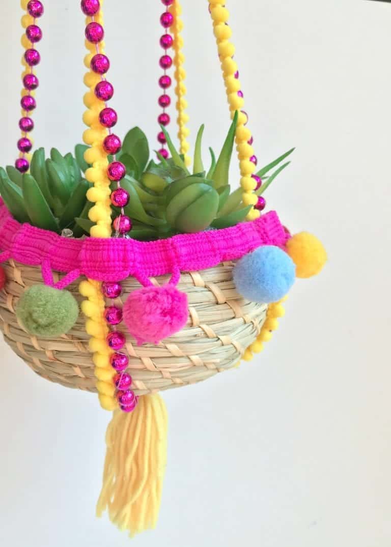 Colorful Tassels and Planters