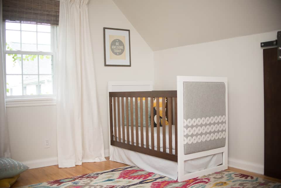 DIY Bassinet with Upholstery