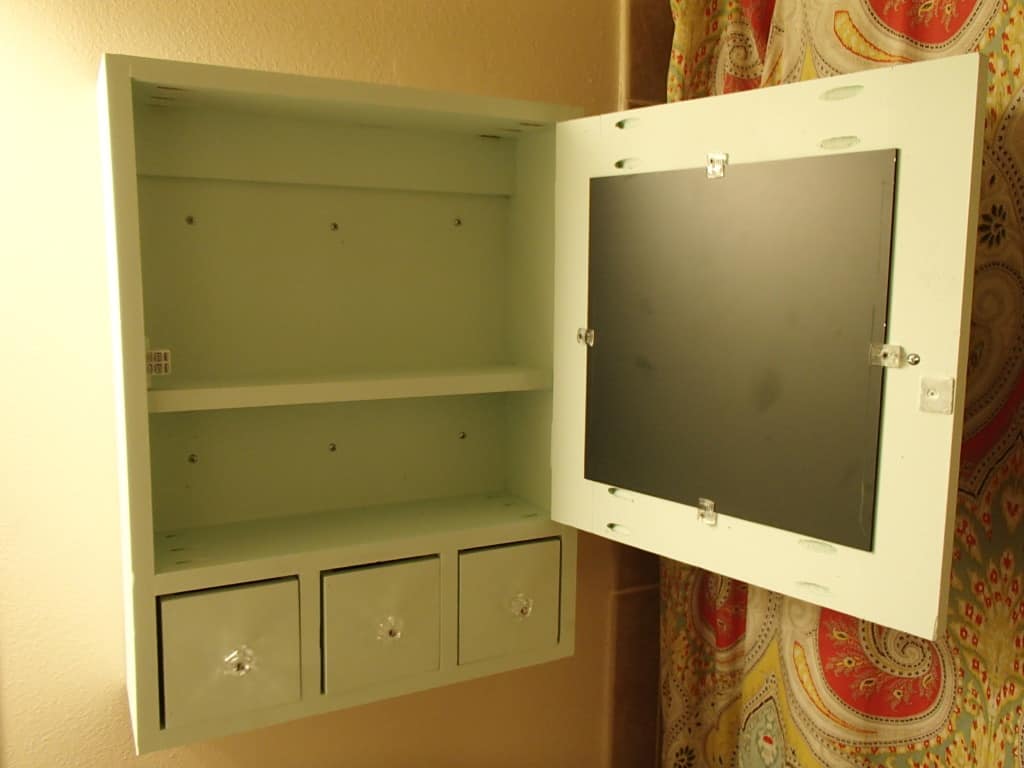 DIY Cabinet Medicine with Drawer