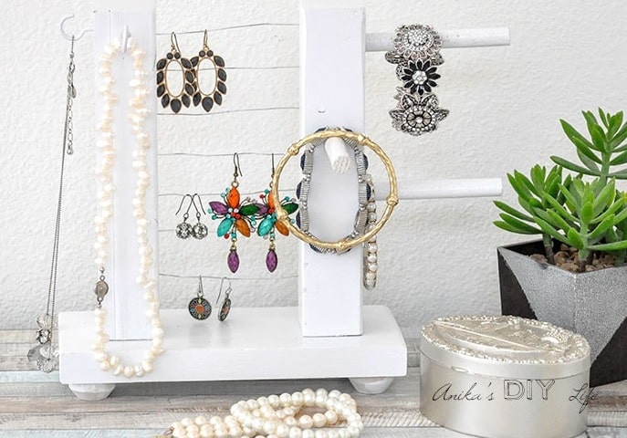DIY Earring Holder Stand