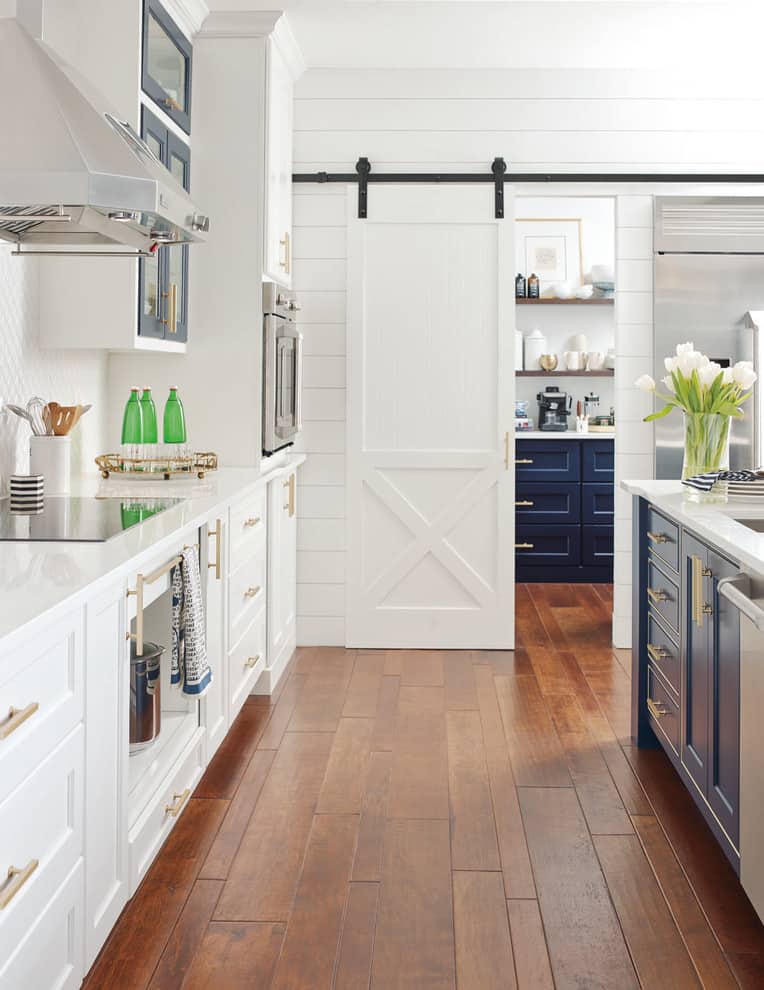 DIY Kitchen Barn Door