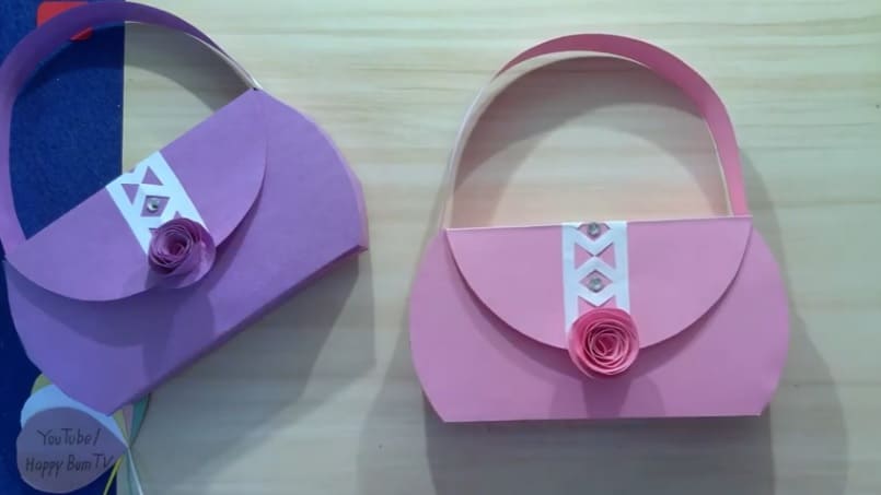 DIY Origami Makeup Bag