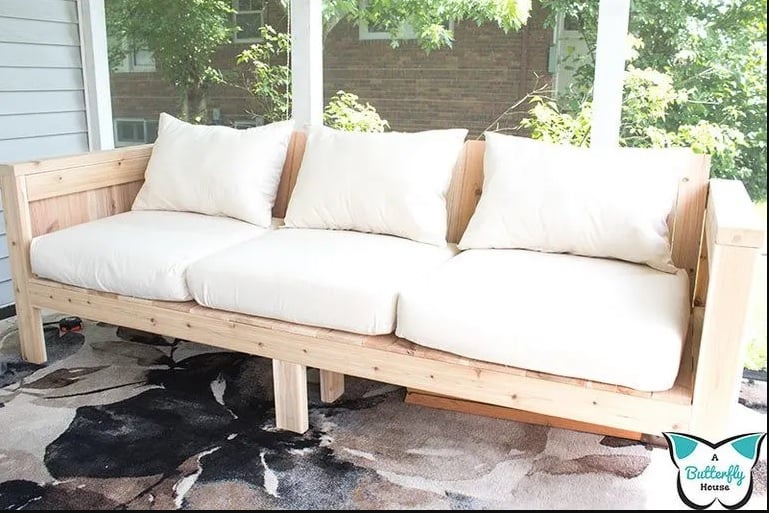 DIY Outdoor Sofa Plans for Kids