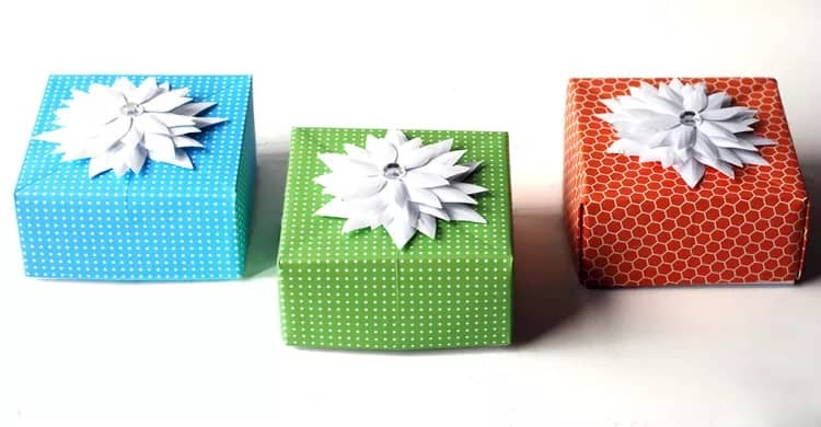 DIY Ring Box with Pop Up Origami