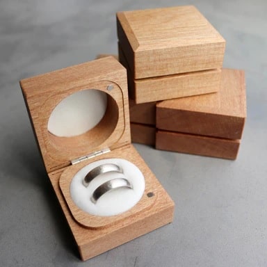 Eco-friendly DIY Ring Box