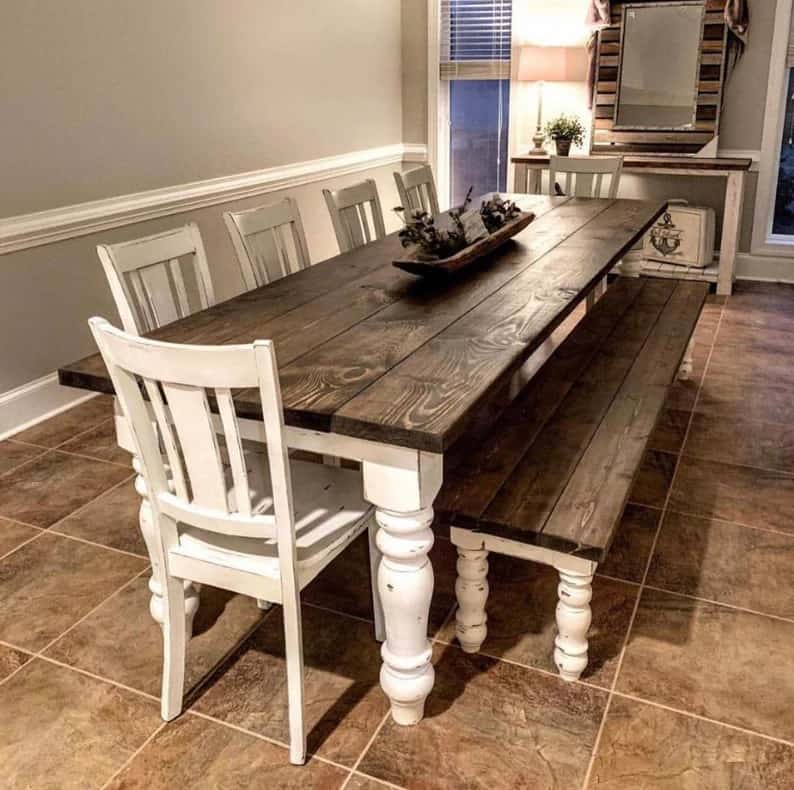 Farmhouse Kitchen Table