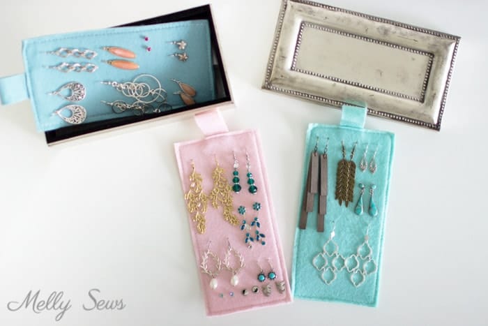 Felt Earring Holder
