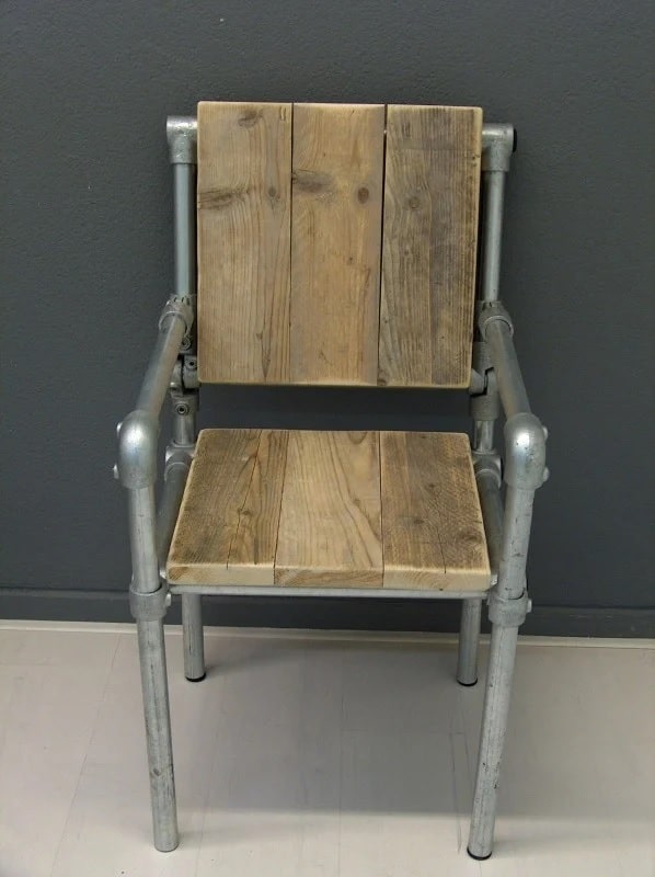 Industrial Homemade Chair Plan