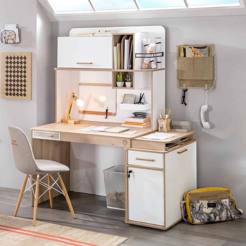 Kids Desk with Storage Compartments
