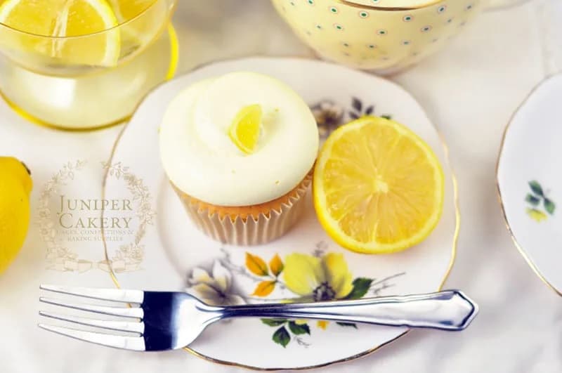 Lemon Decor Cupcakes