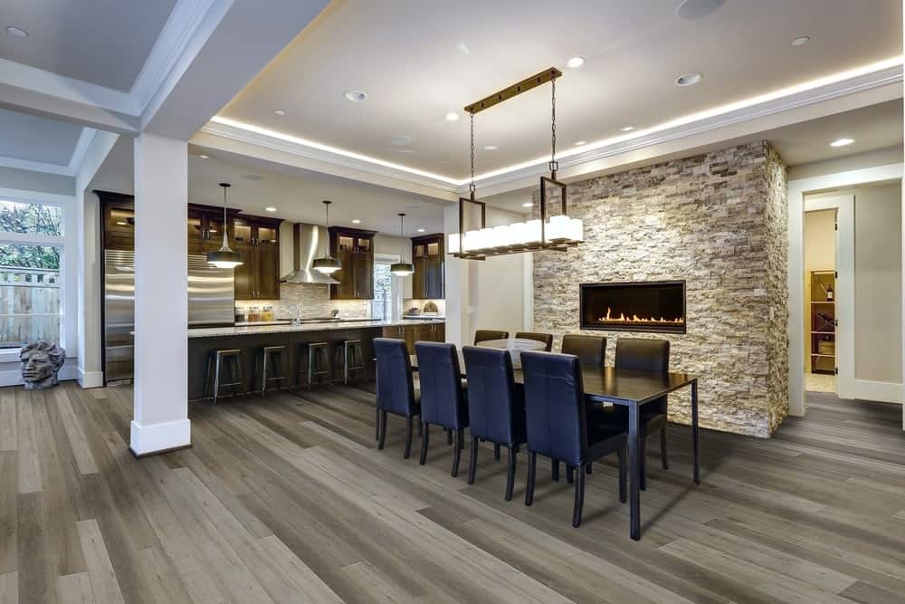 Linoleum Flooring Basement Kitchen