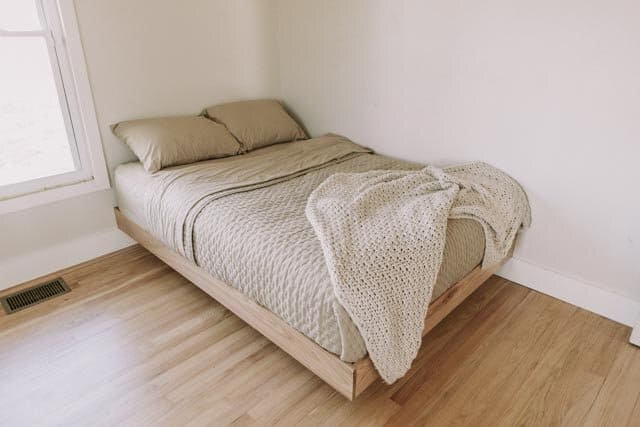 Minimalist DIY Bed Frame