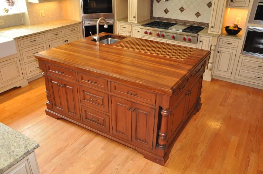 Modern Butcher Block countertop