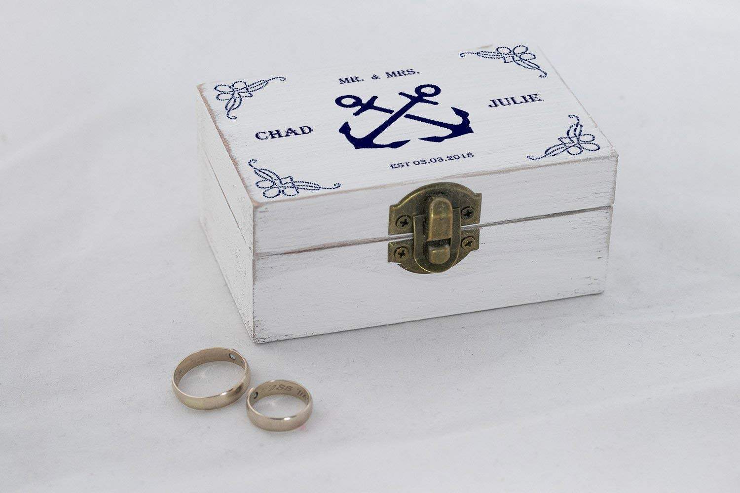 Nautical-Inspired Ring Boxes
