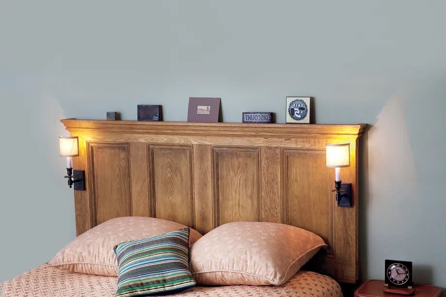 Old Door Wood Headboard