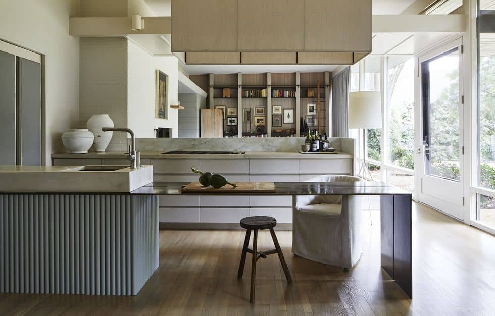 Old Hollywood Glamour Kitchen Peninsula