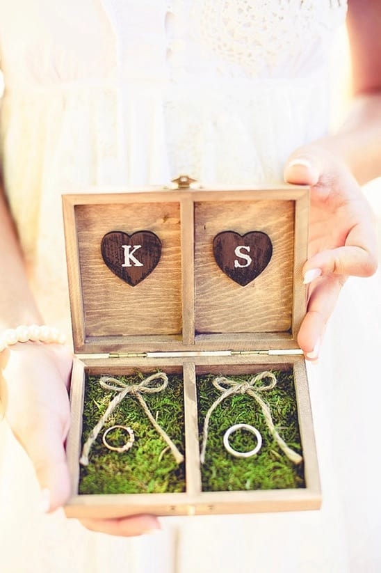 Organic and Natural Ring Box