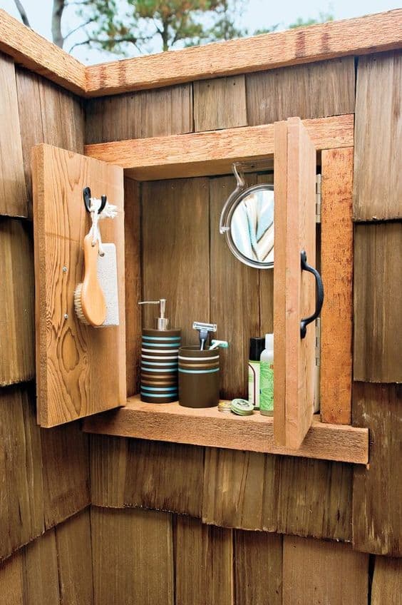 Outdoor DIY Medicine Cabinet