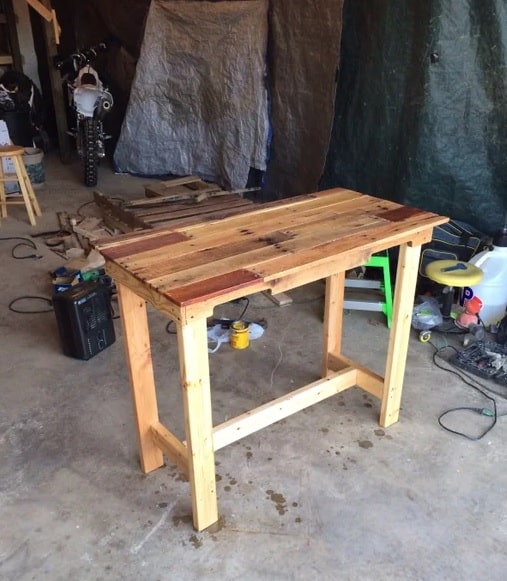 Pallet Wood Kid Desk
