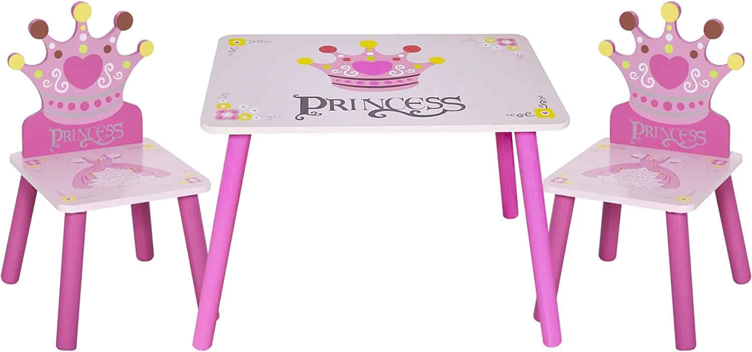 Princess themed kids desk