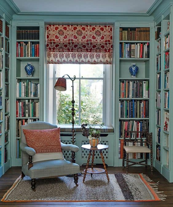 Reading Nook with Comfortable Armchair