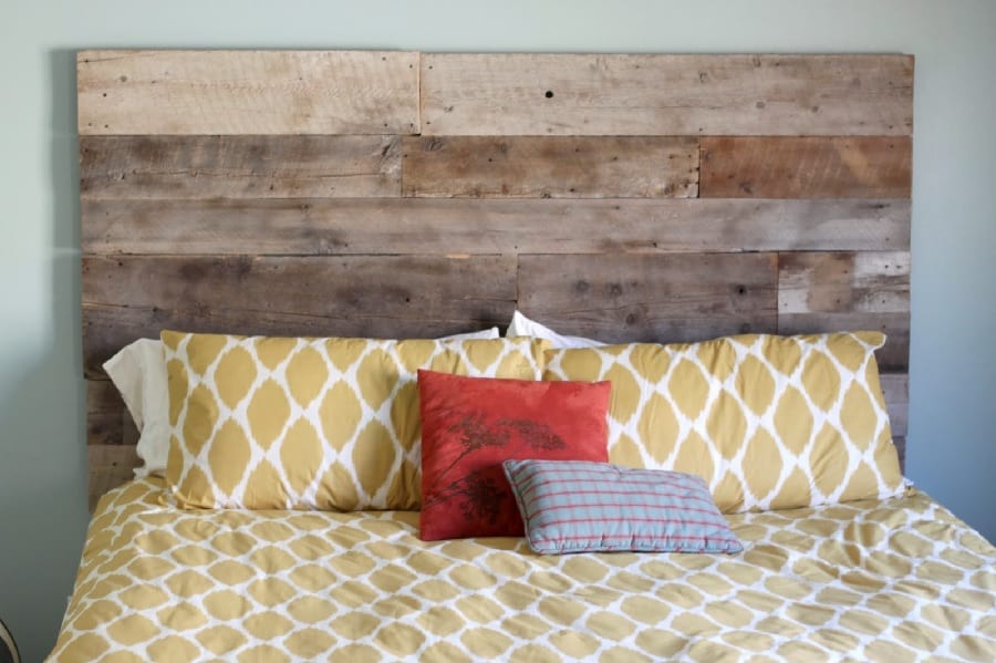 Reclaimed Wood Headboard Plan