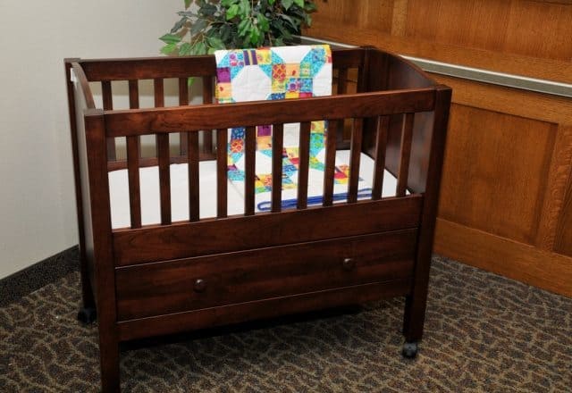 Repurposed Wooden Bassinet
