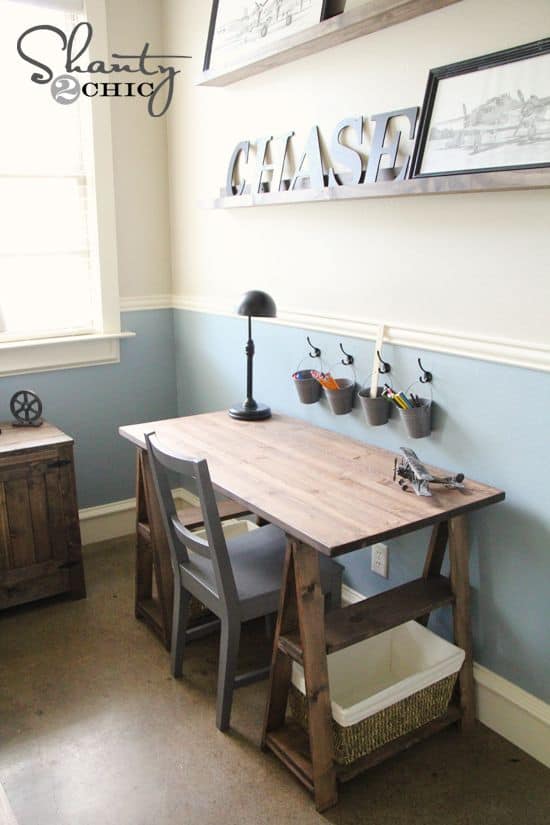 Rustic Kid Desk