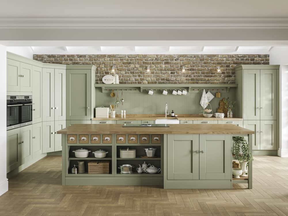 Sage Green Kitchen