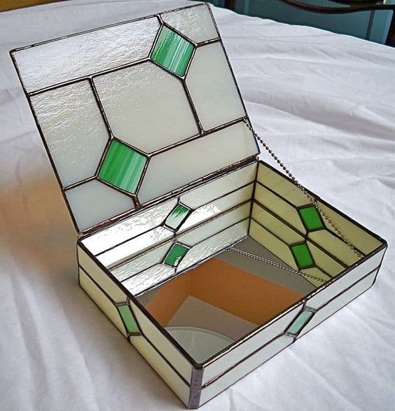 Stained Glass and Mosaic Ring Boxes