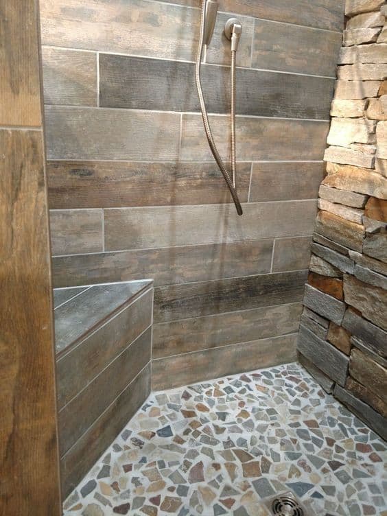 Stone DIY Shower Wall Panels Plans