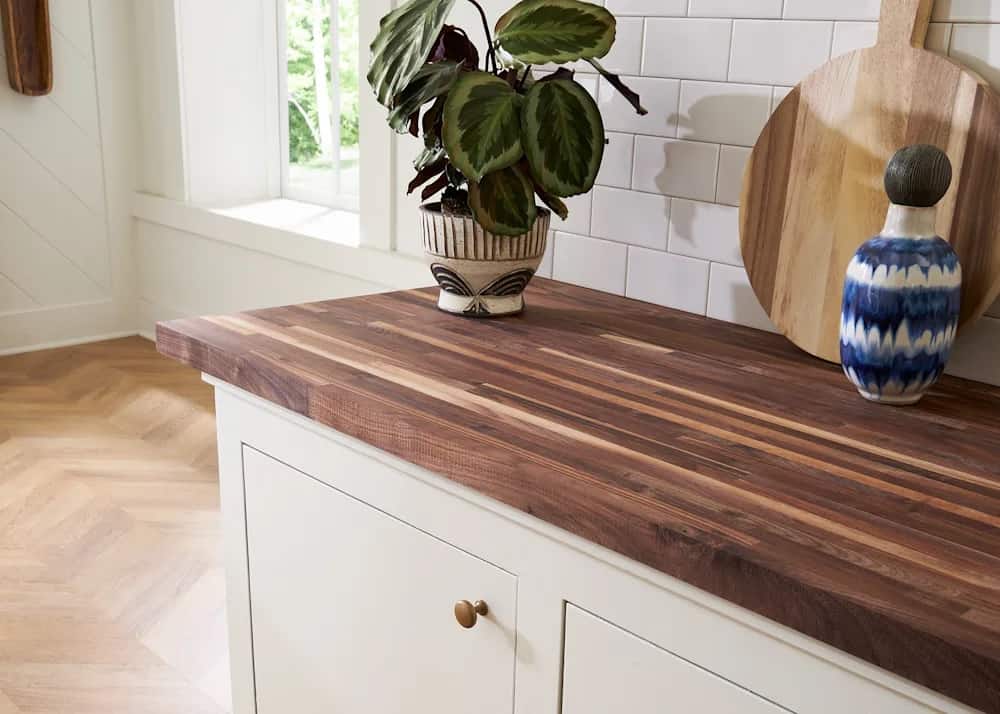 The Affordable Butcher Block Countertop