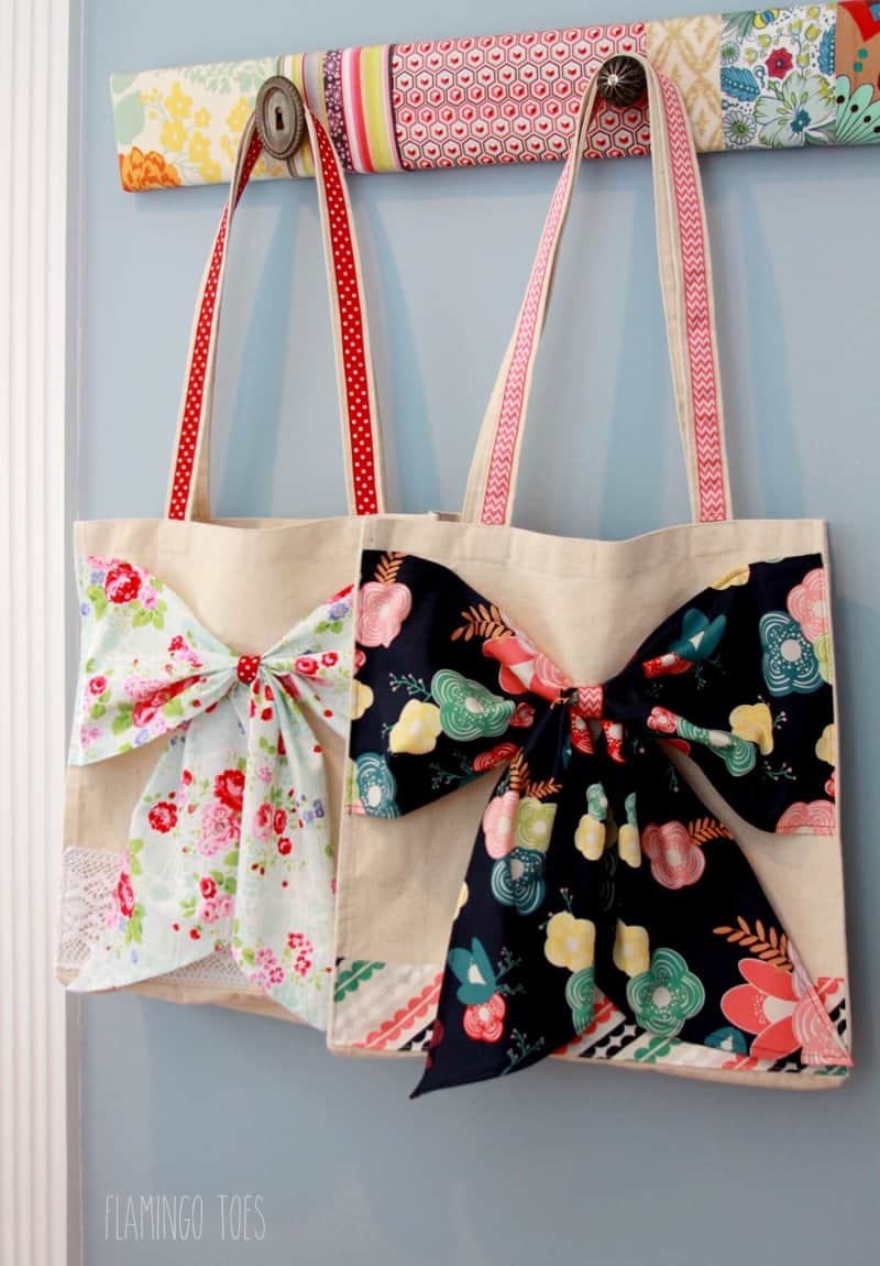 Tote Bag with Bow