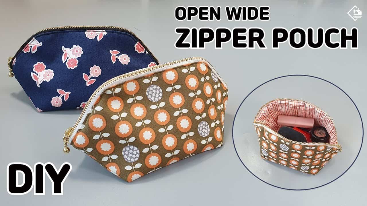 Wide Bottom Makeup Bag