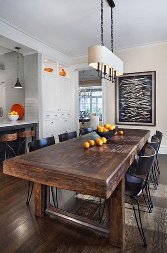 Wood Kitchen Table Ideas