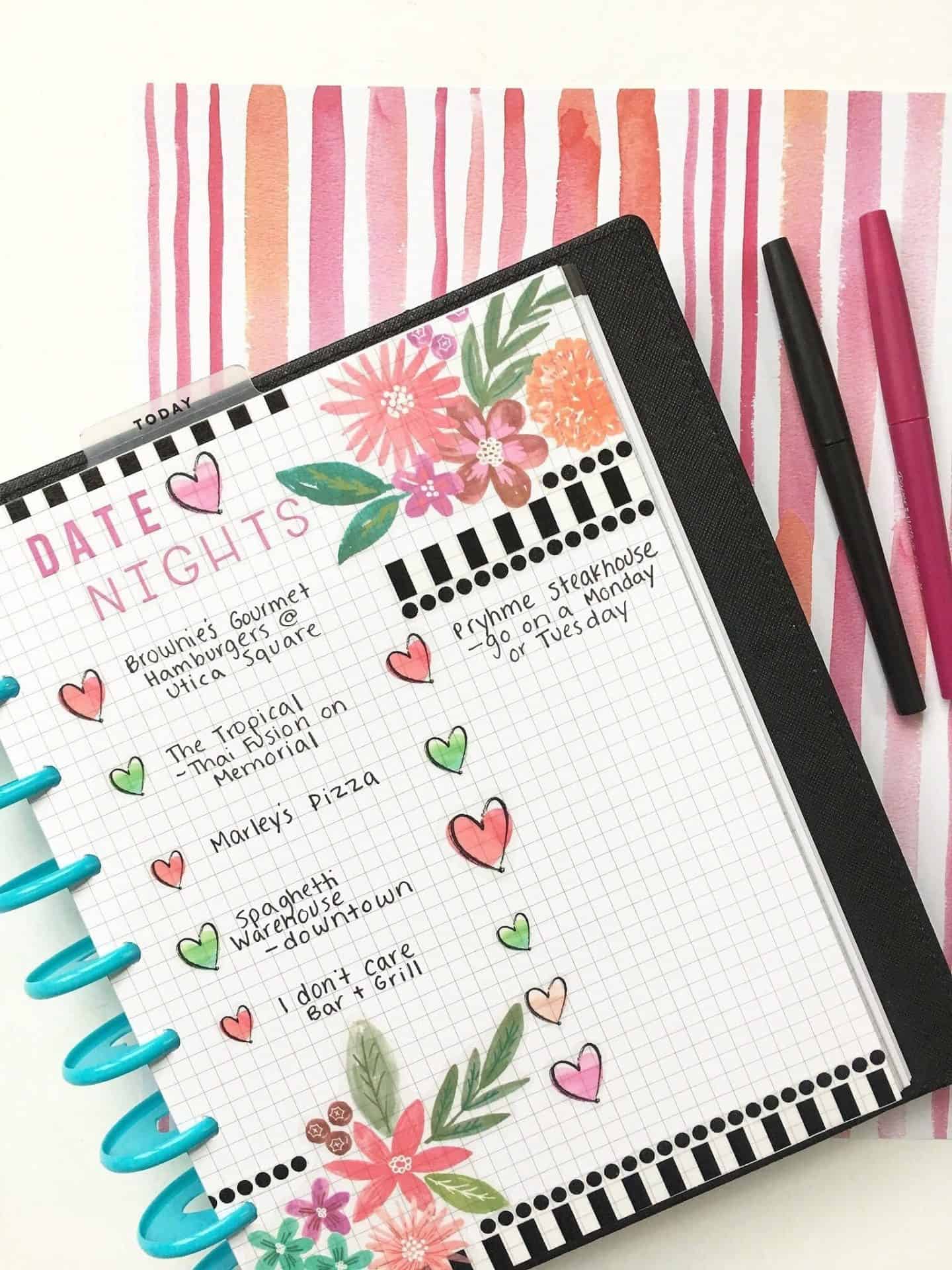 A “Favorite Things” Journal