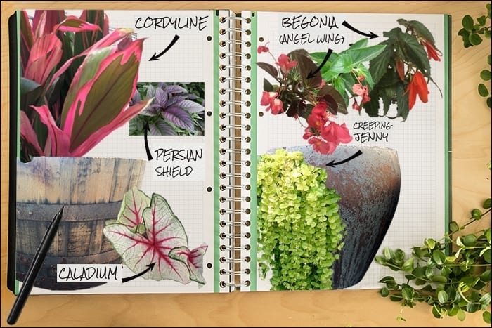 A Garden Planner And Notes Notebook