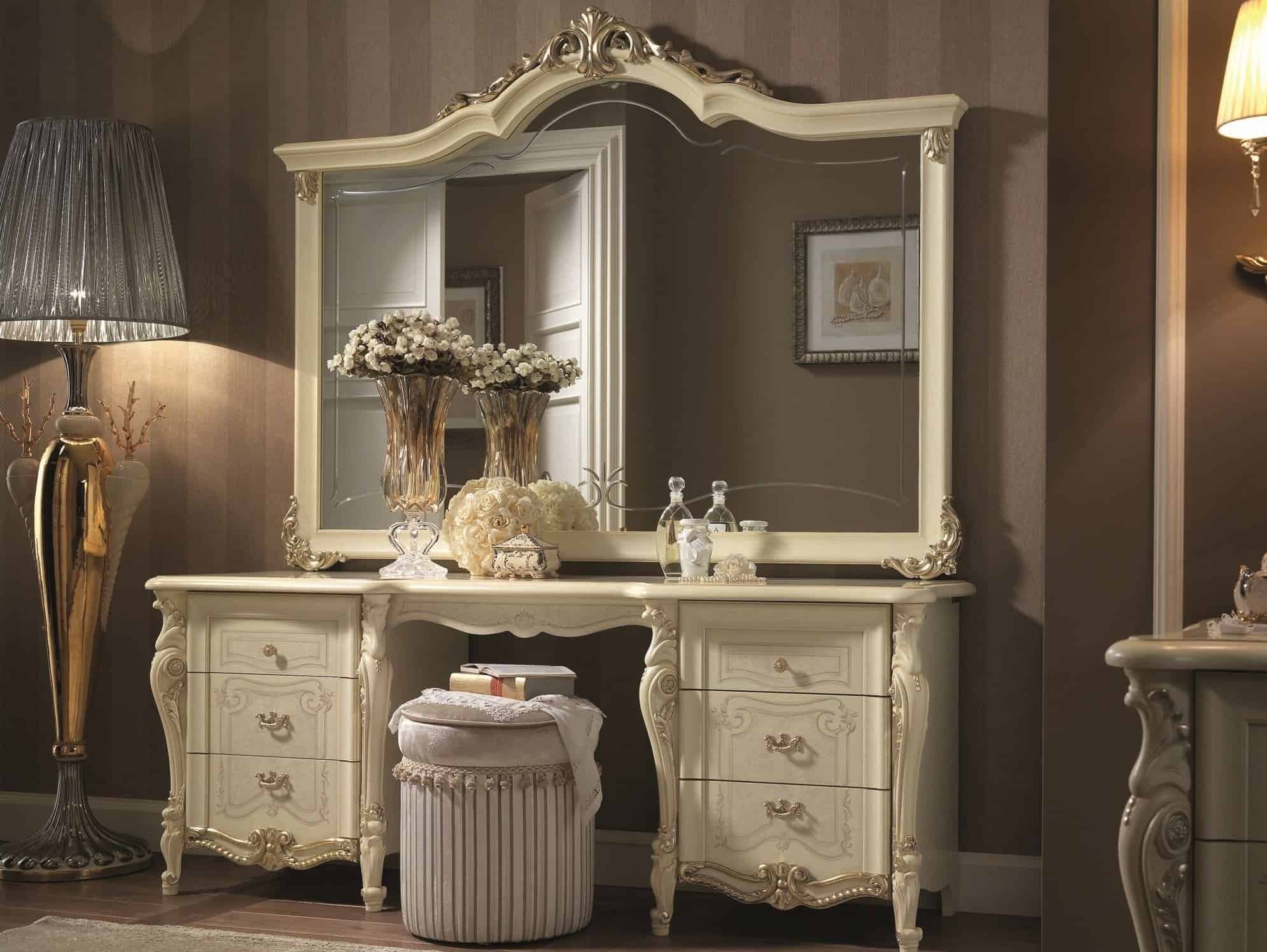A Glamourous Makeup Vanity