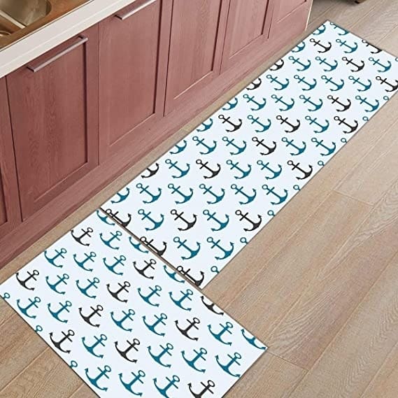 Add A Welcome Mat With A Nautical Theme