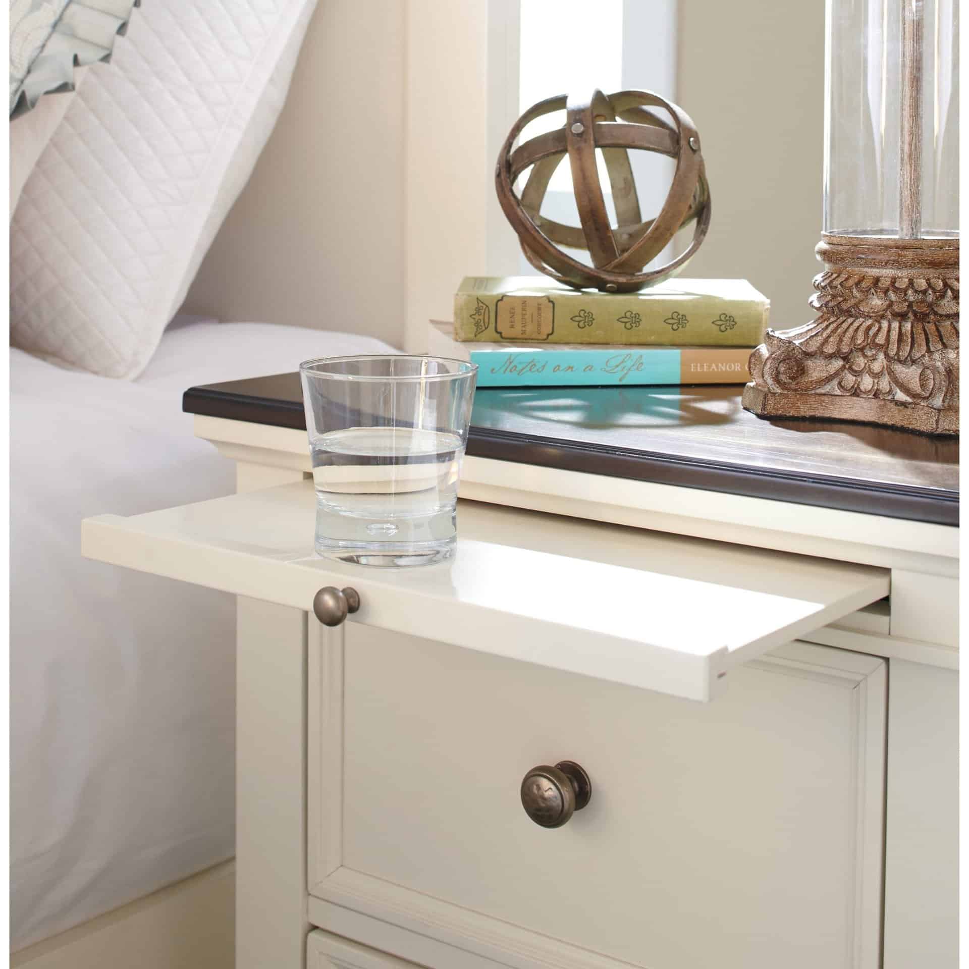 Add Tray To The Nightstand