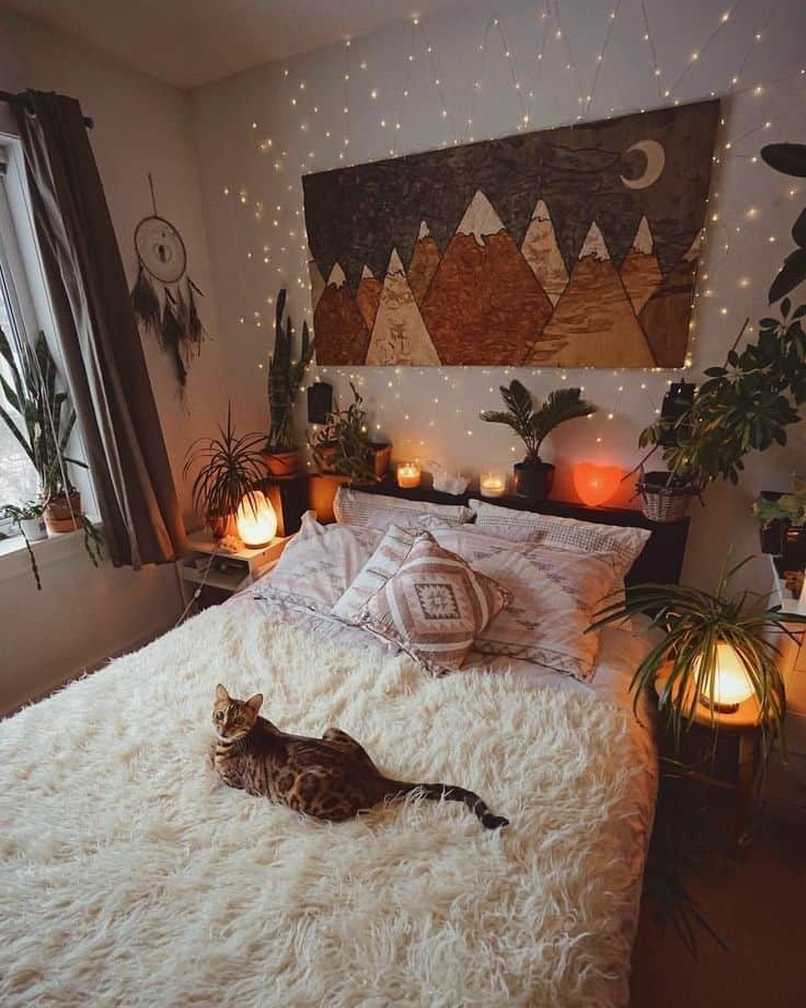 Bohemian Bedroom Lighting