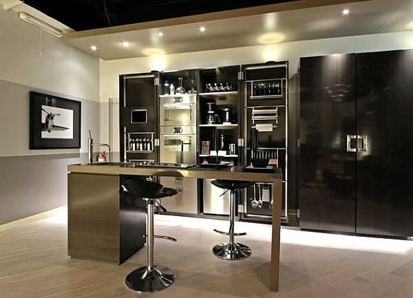 Contemporary Kitchen Bar